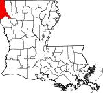 Caddo Parish Map